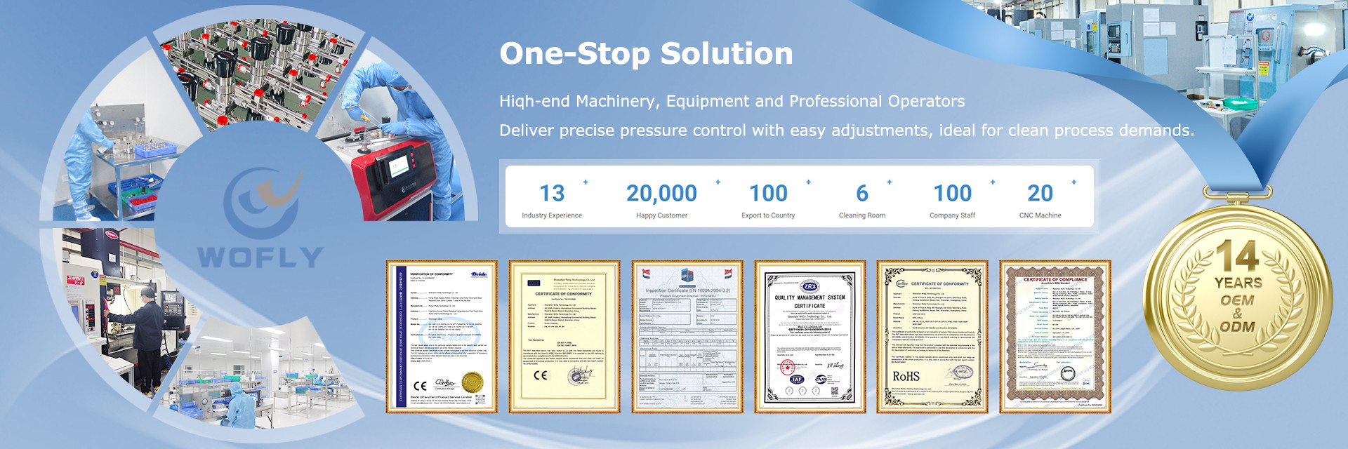 КАЧЕСТВО Регулятор давления нержавеющей стали фабрика