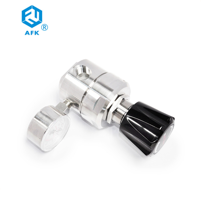 AFK Low Pressure 1.6Mpa Stainless Steel Pressure Regulator For Toxic / Corrosive Gases
