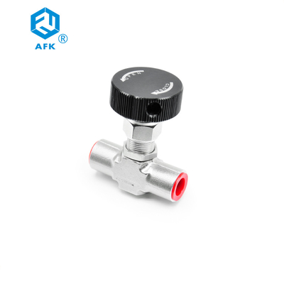 AFK High Pressure 3000psi Stainless Steel Needle Valve Two Way 1/8 1/4 3/8 1/2 Inch