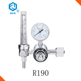 Adjustable Pressure Regulator With Flowmeter , Industrial Inline Pressure Valve