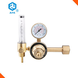 Brass Co2 & Argon Gas Pressure Regulator With Flow Mater