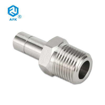 Hexagon AFK Stainless Steel Gas Adapter 1/4 Inch Forged