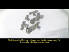 Твердые трубные фитинги из нержавеющей стали с соединением железной проволоки с сертификацией ISO9001 CE